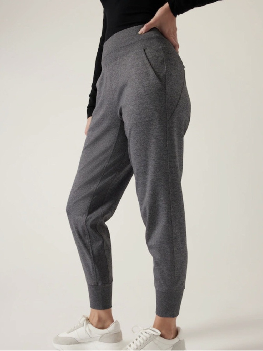 Athleta Venice High Tise Heather Jogger Pants